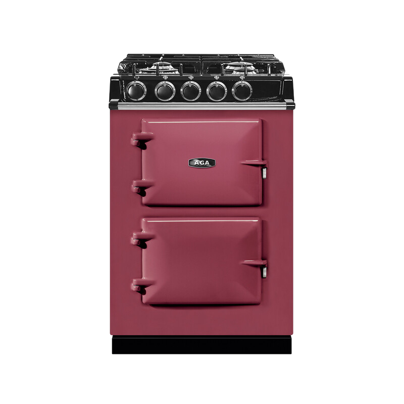 AGA Mini Cast Iron 60 Dual Fuel with Gas Hob